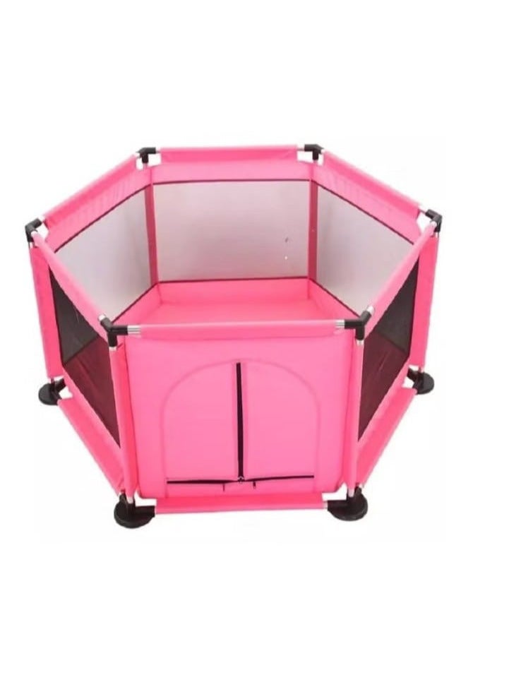 "Kids Ball Pit House with 50 Balls."